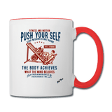 Push Yourself - white/red