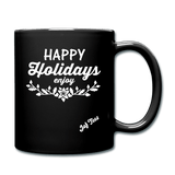 Happy Holidays Enjoy - black