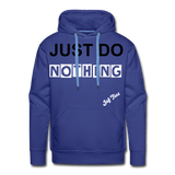 Just do nothing - royal blue