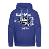 Wild West of Weed - royal blue