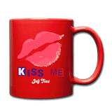 Jaf Tees Kiss Me - red