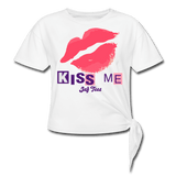 Jaf Tees Kiss Me - white
