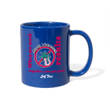 When we work together, you get good results - royal blue