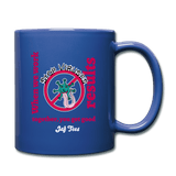 When we work together, you get good results - royal blue
