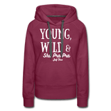 Young,Wild & Sha Pra Pra - burgundy