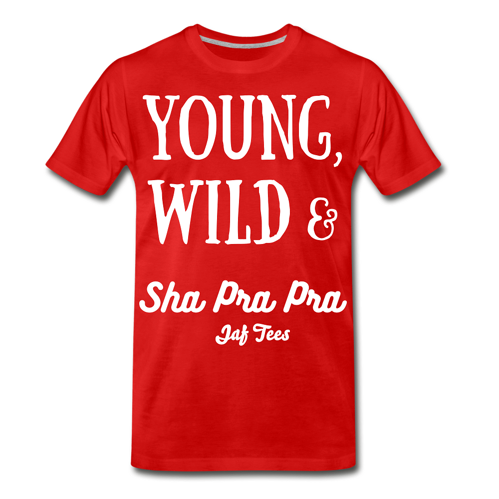 Young,Wild & Sha Pra Pra - red