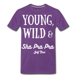 Young,Wild & Sha Pra Pra - purple