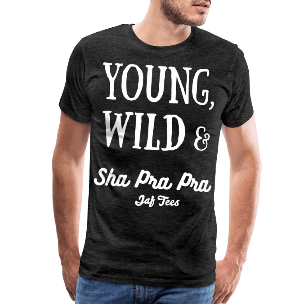Young,Wild & Sha Pra Pra - charcoal grey