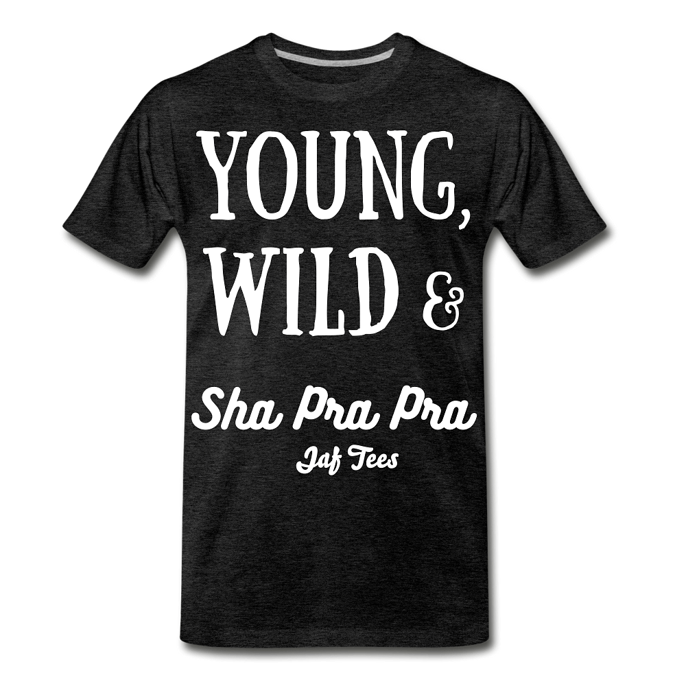 Young,Wild & Sha Pra Pra - charcoal grey