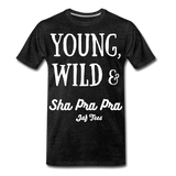 Young,Wild & Sha Pra Pra - charcoal grey