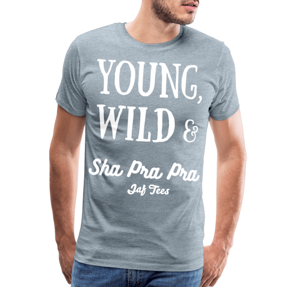 Young,Wild & Sha Pra Pra - heather ice blue
