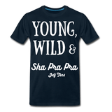 Young,Wild & Sha Pra Pra - deep navy