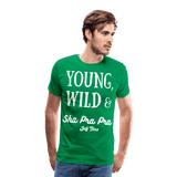 Young,Wild & Sha Pra Pra - kelly green