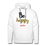 Be Happy - white