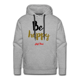Be Happy - heather grey