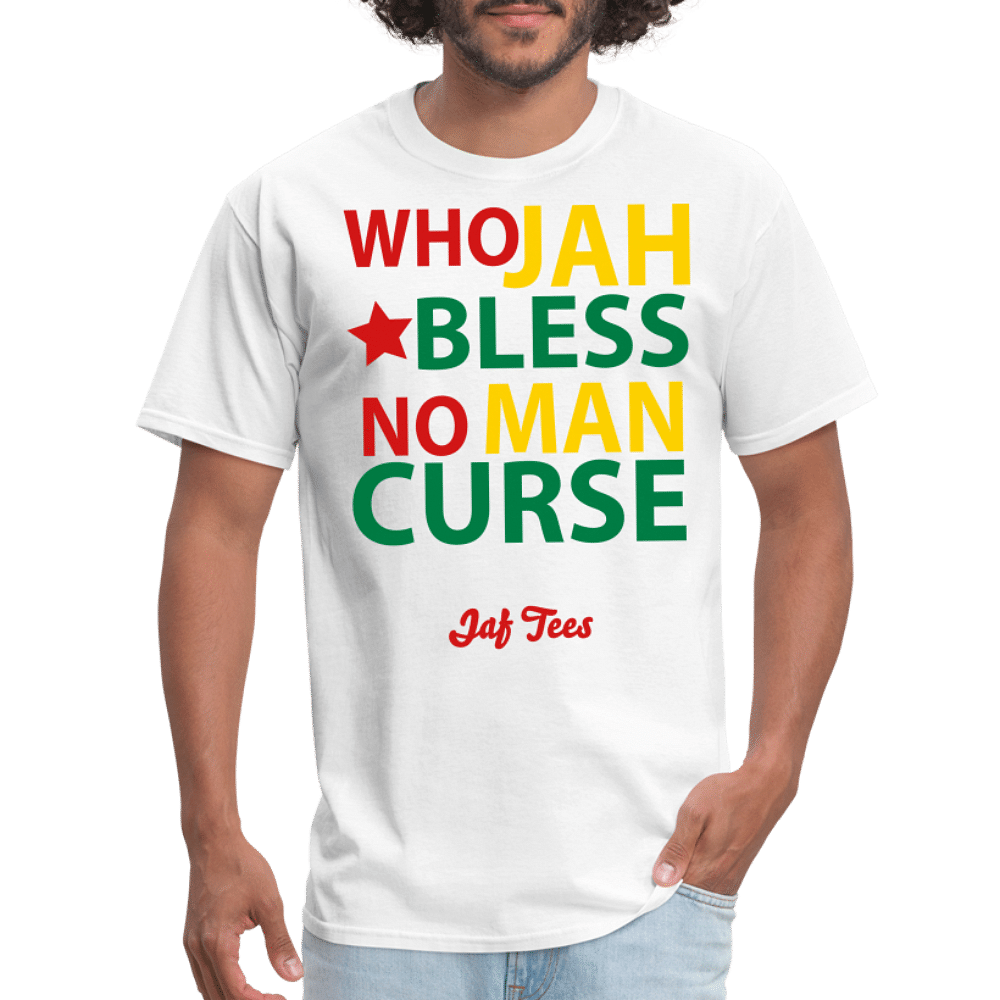 Who Jah Bless No Man Curse - white