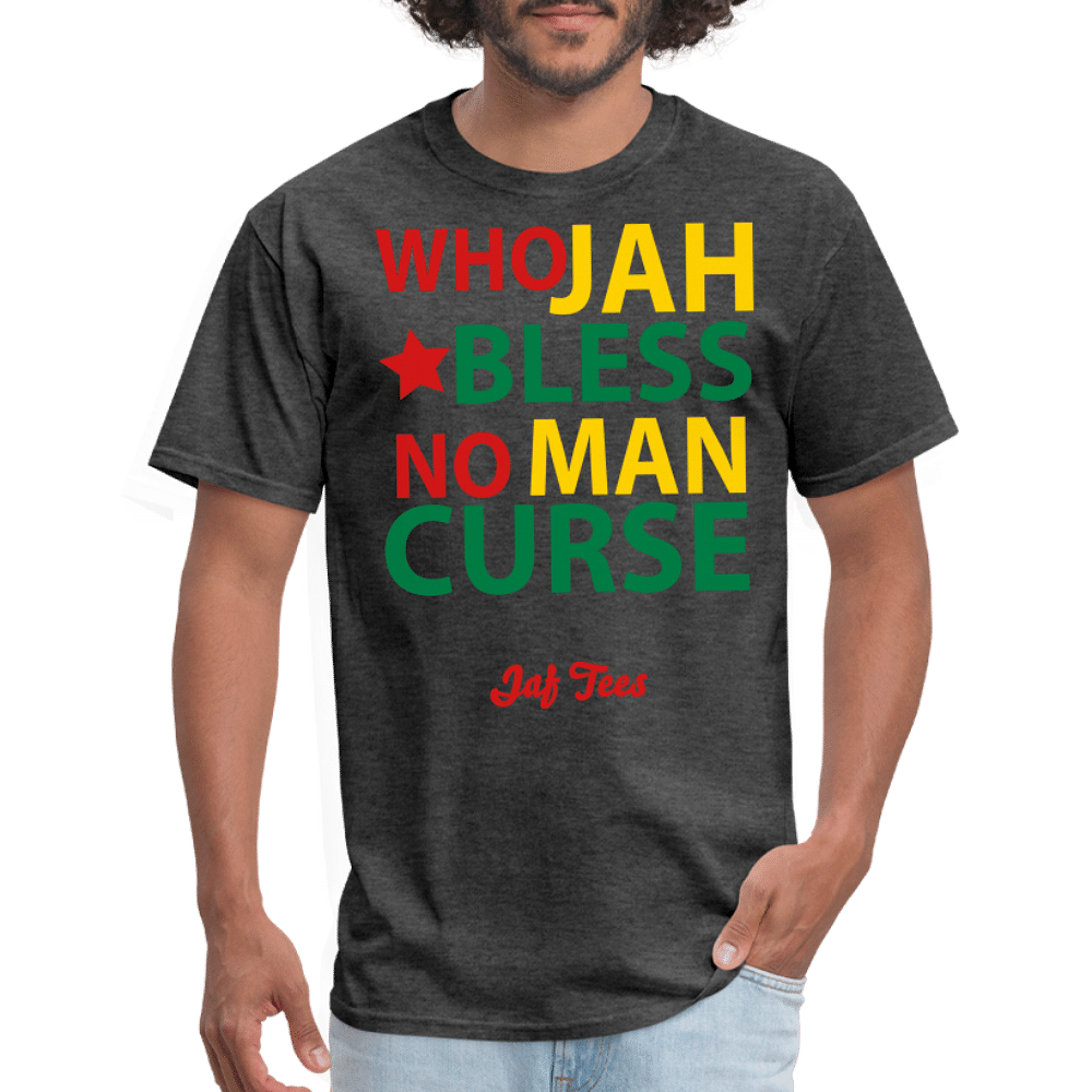 Who Jah Bless No Man Curse - heather black