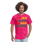 Who Jah Bless No Man Curse - fuchsia