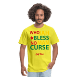 Who Jah Bless No Man Curse - yellow