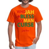 Who Jah Bless No Man Curse - orange