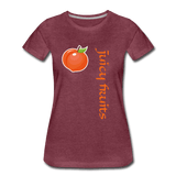 Juicy Fruits - heather burgundy