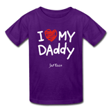 I Love My Daddy - purple