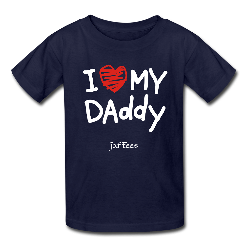 I Love My Daddy - navy
