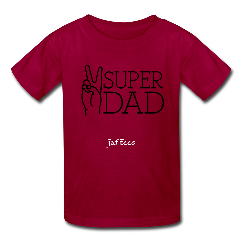 Super Dad - dark red