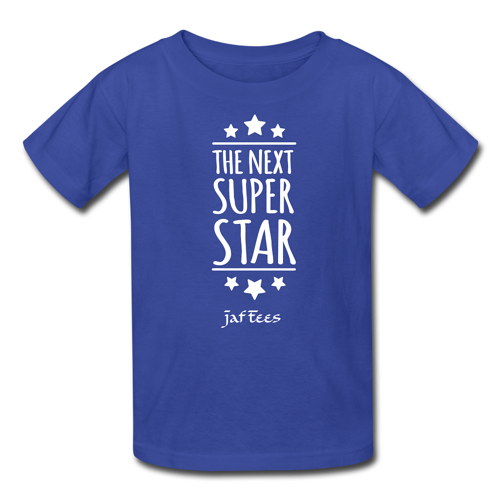 The next super star - royal blue