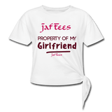 Jaf Tees property of my girlfriend - white