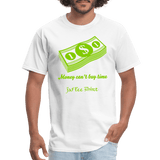 Money can't buy time - white