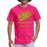 Money can't buy time - fuchsia
