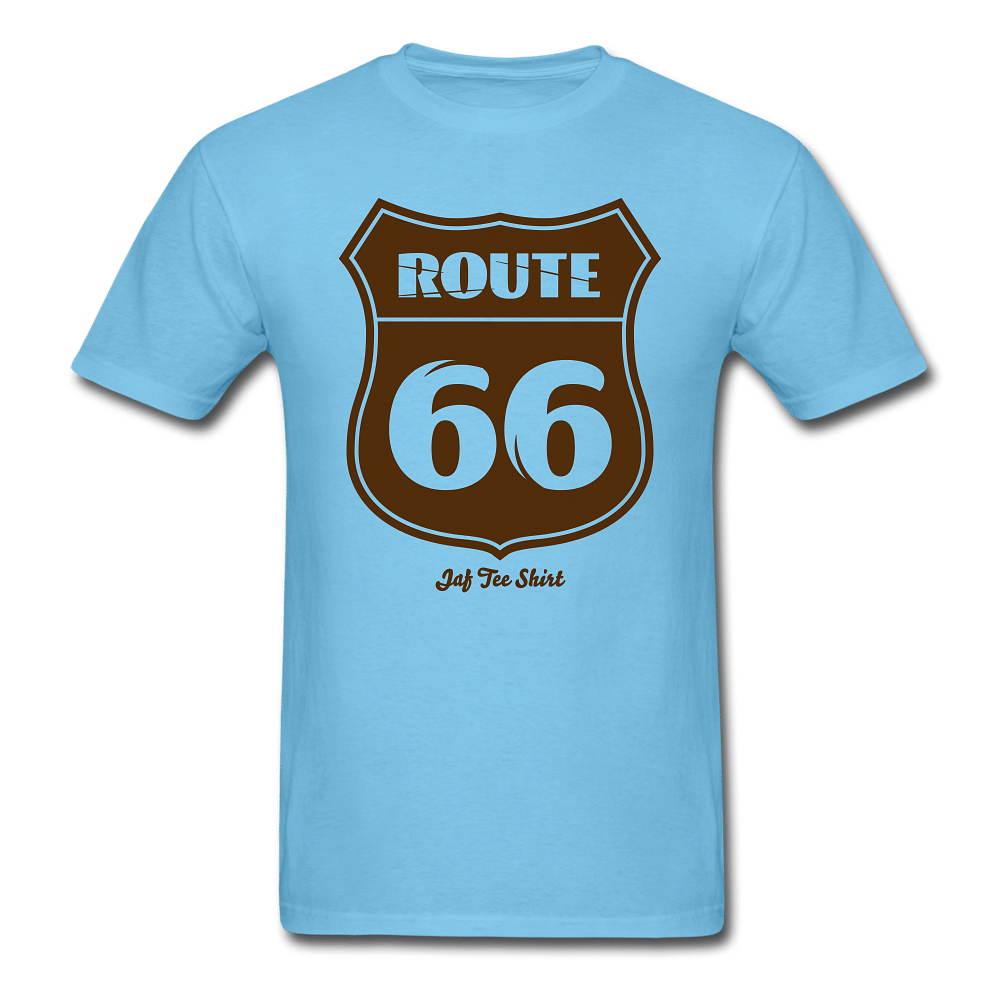 Route 66 - aquatic blue