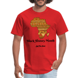 Black History Month - red