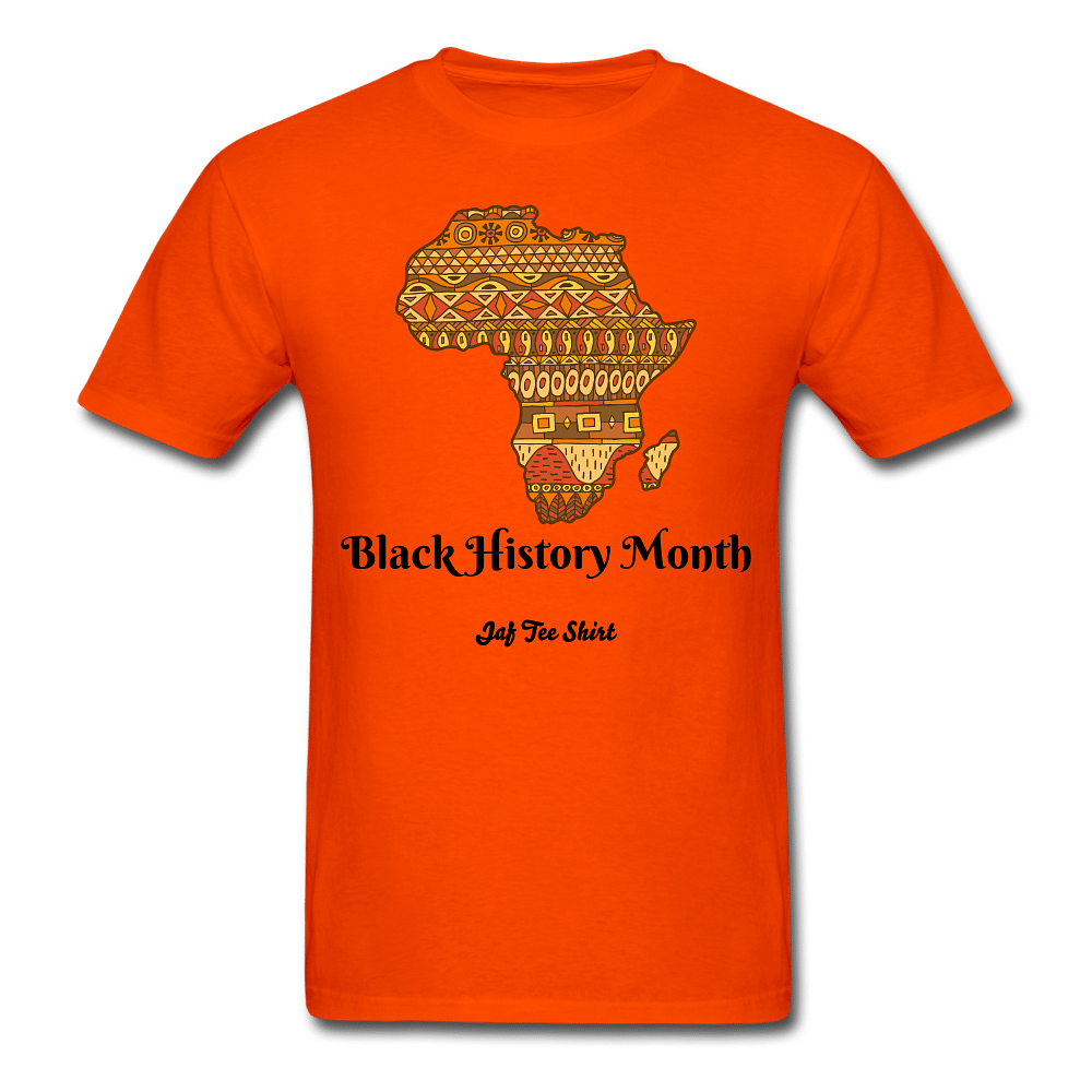 Black History Month - orange