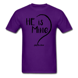 He is mine - purple