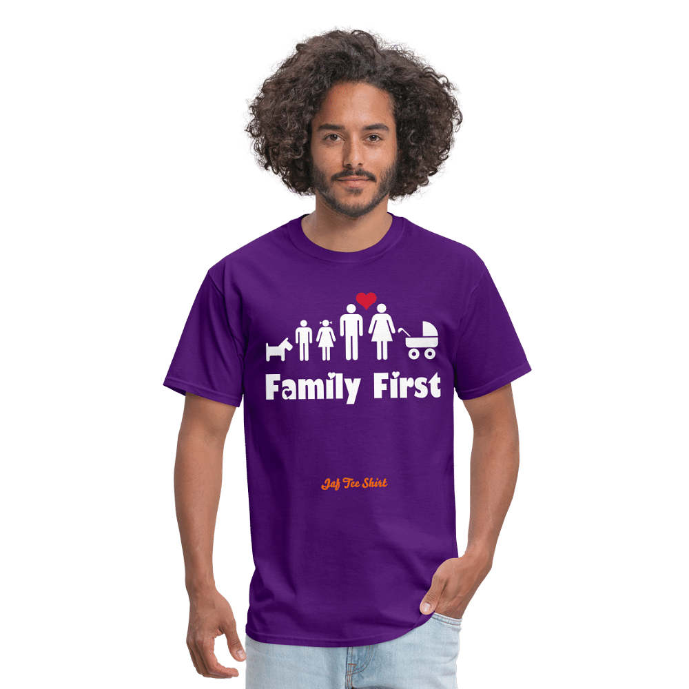 Family First - purple