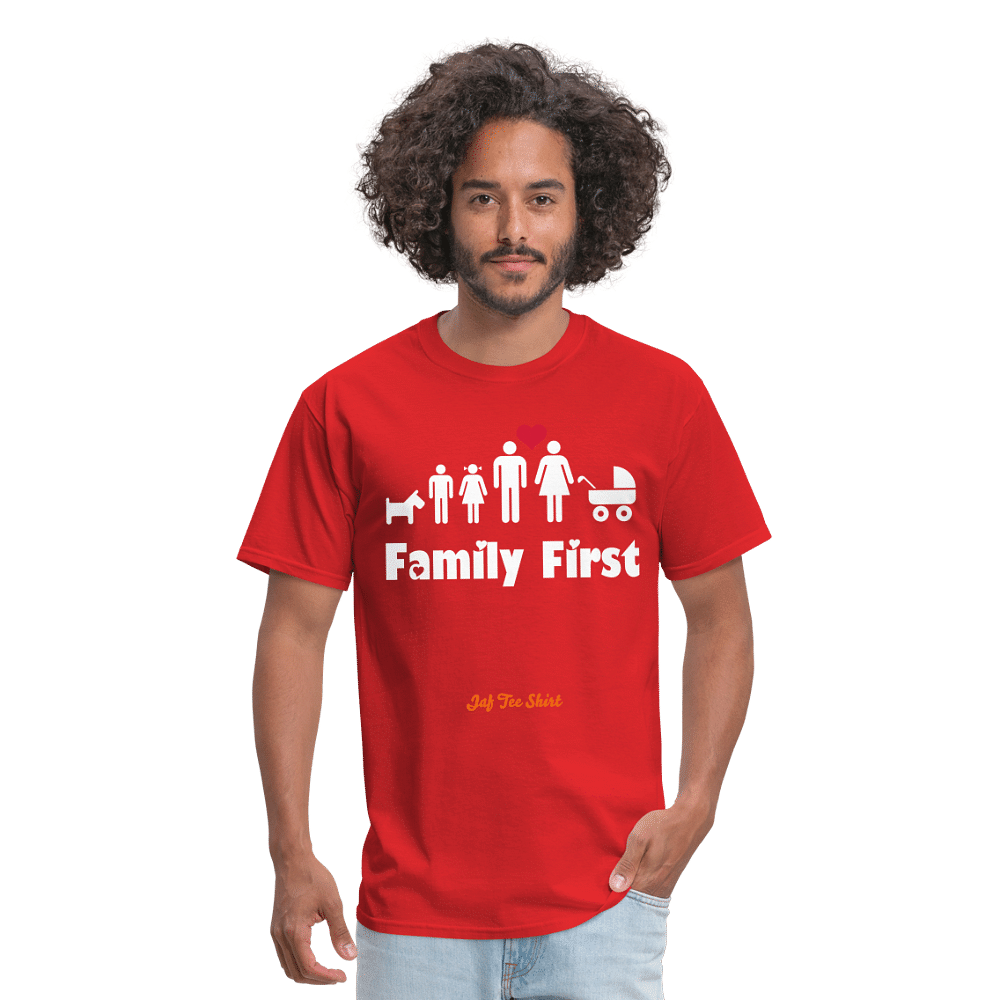Family First - red