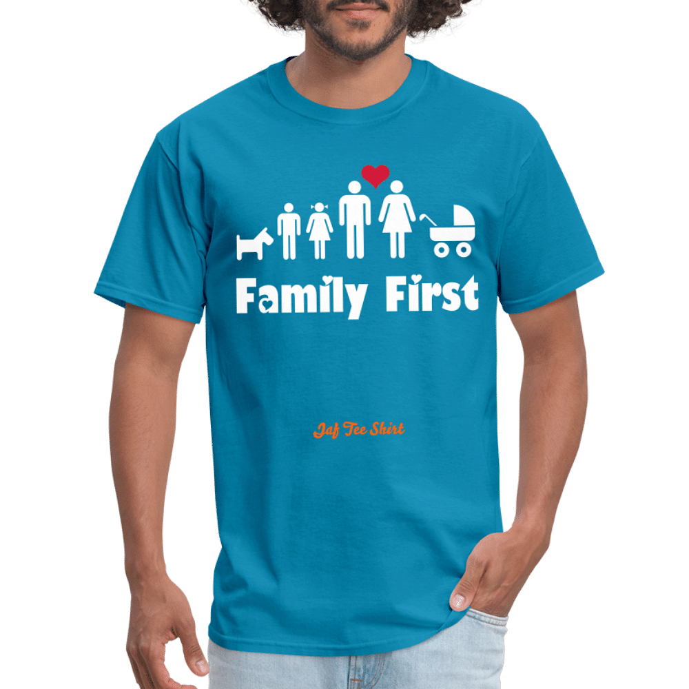 Family First - turquoise