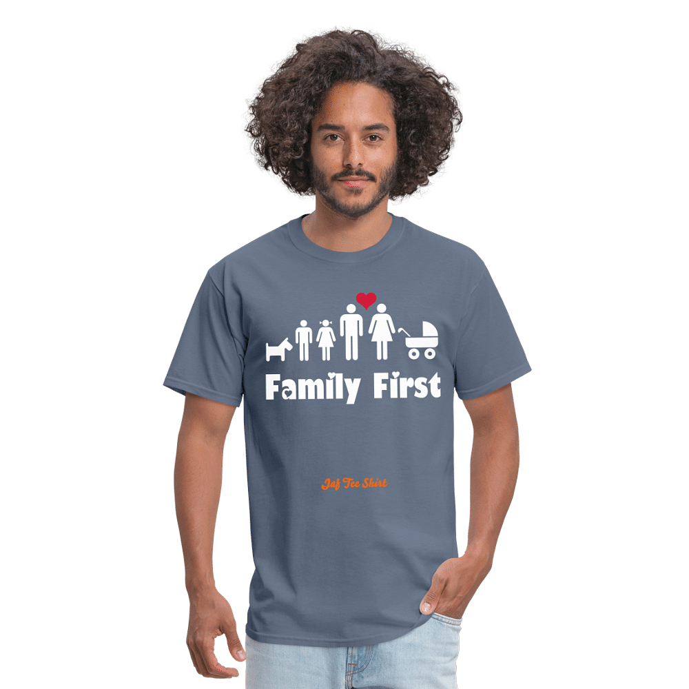 Family First - denim