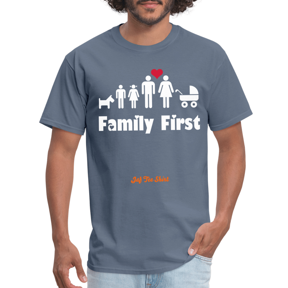 Family First - denim