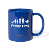 Family First - royal blue