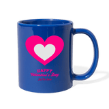 Happy Valentine's Day - royal blue