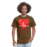 Heart Disease Awareness - brown