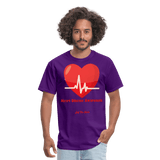 Heart Disease Awareness - purple