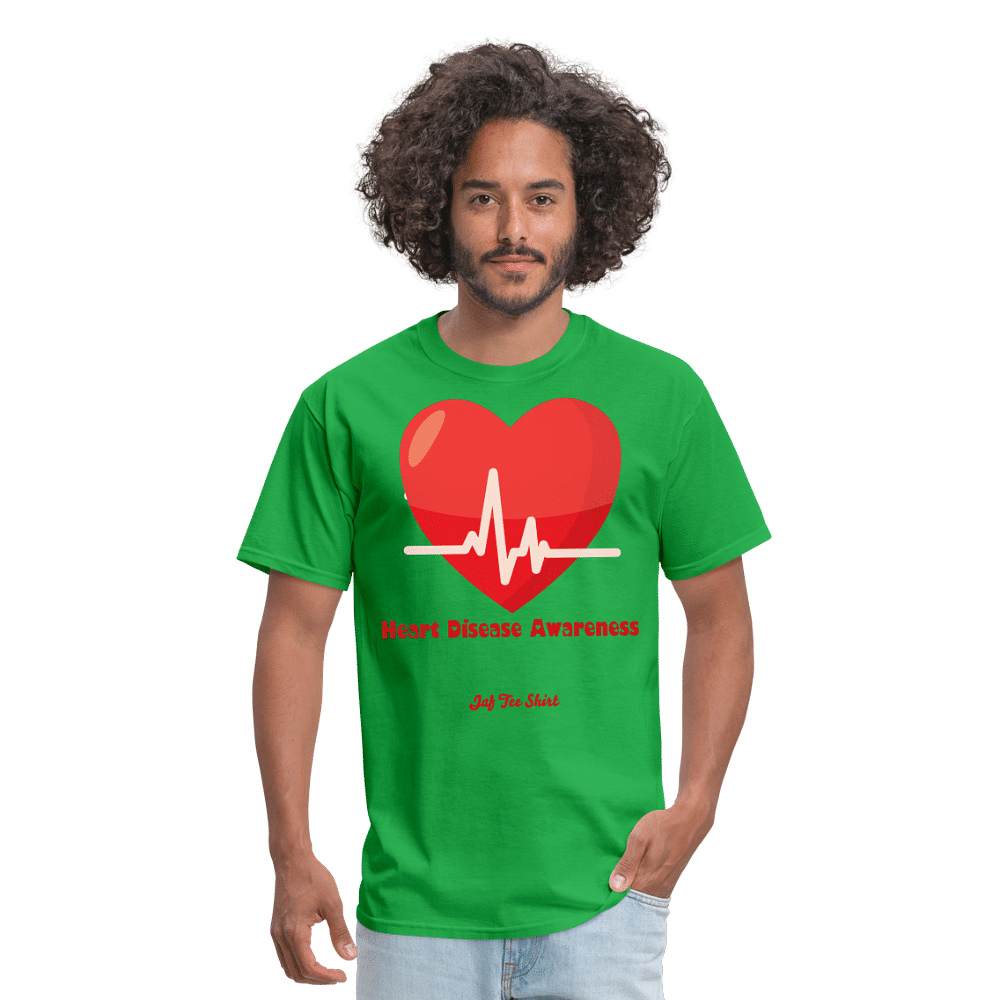 Heart Disease Awareness - bright green