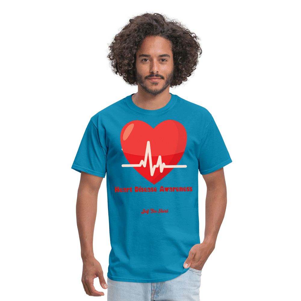 Heart Disease Awareness - turquoise