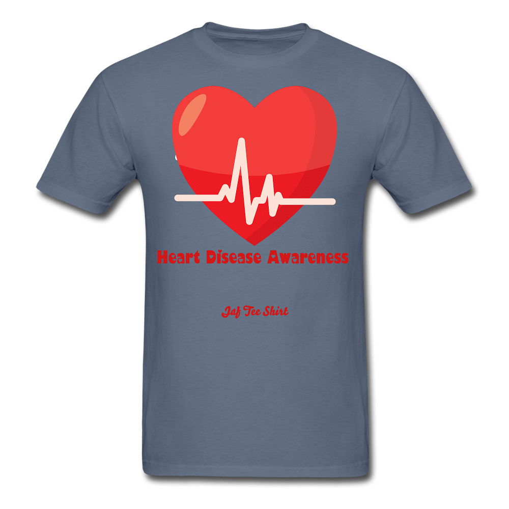 Heart Disease Awareness - denim