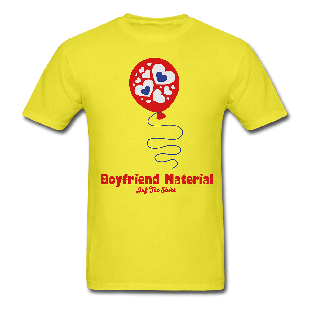 Boyfriend Material - yellow