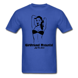 Girlfriend Material - royal blue